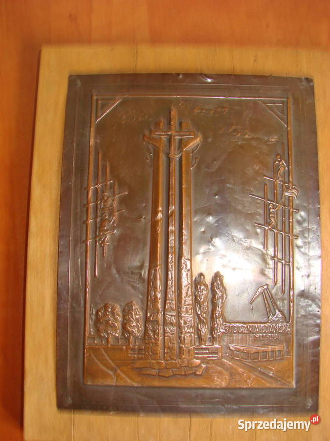 Pomnik Poległych Stoczniowców SG im Lenina pomorskie Pruszcz Gdański