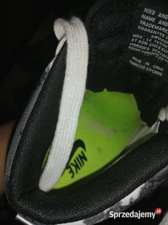 NIKE Dunk Sky Hi Nowe Półbuty Sneakersy szary/srebrny Leszno