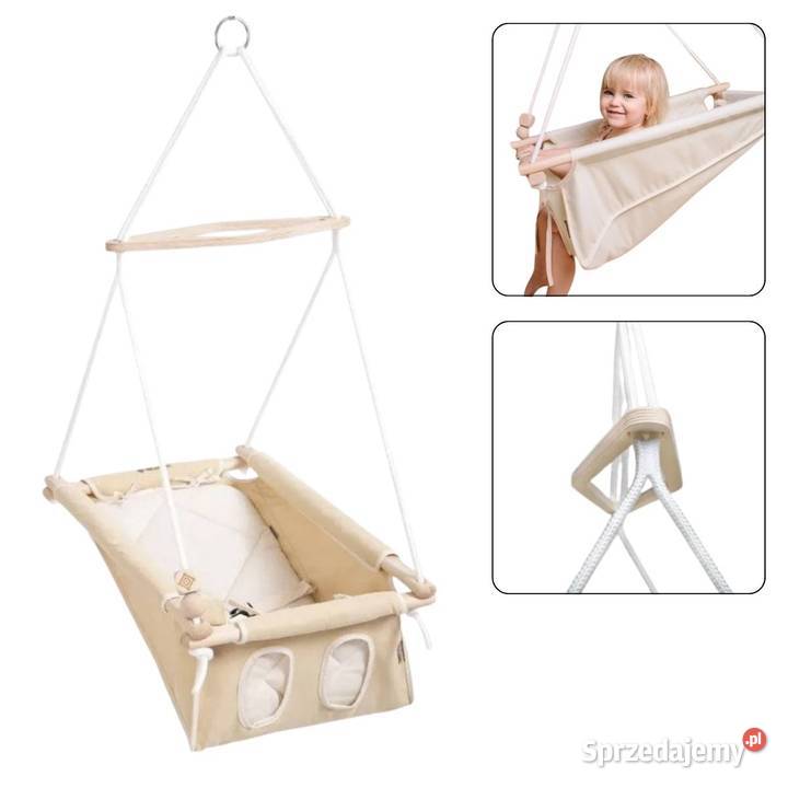 huśtawka niemowlaka Baby Unicolor beżowy Kraków