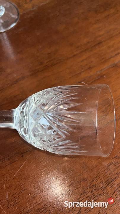 Kieliszki kryształowe szlif 6 sztuk Poj 50 ml Porcelana i szkło Gdańsk