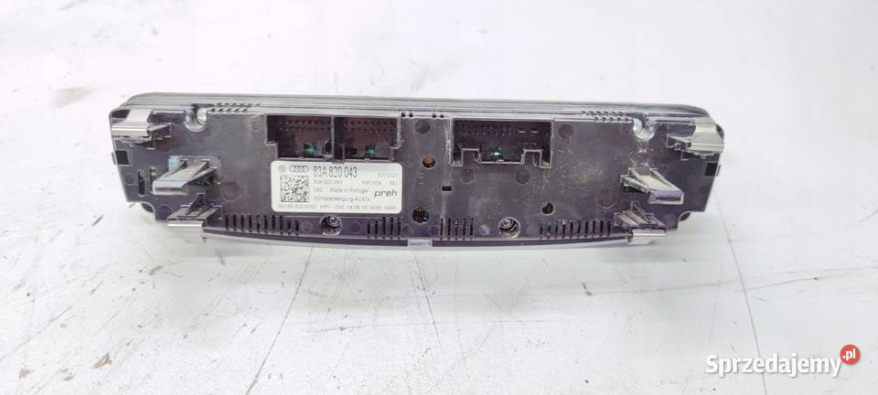 PANEL KLIMATRONIK AUDI Q3 F3 83A820043
