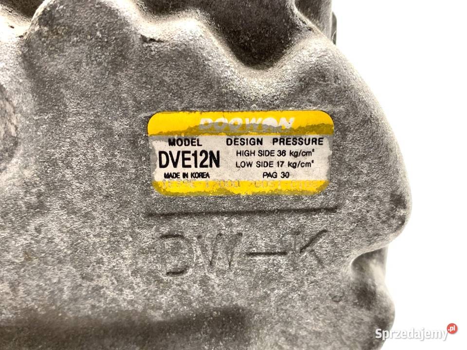 SPRĘŻARKA KLIMATYZACJI KIA RIO IV DVE12N 14 99 Kompresory klimatyzacji podkarpackie