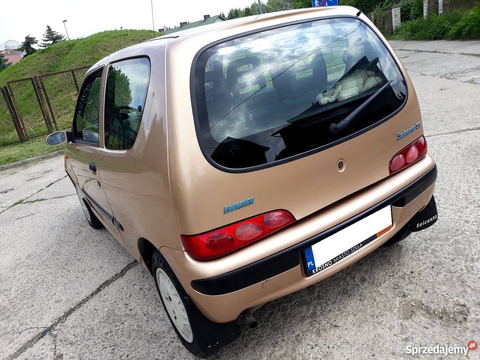 Fiat Seicento 900 1999 Stan złoty Jasło