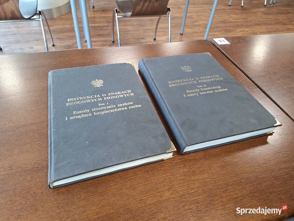 Instrukcja o znakach drogowych pionowych z 1994