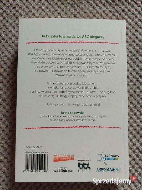 Przepis na bieganie Zdrowa dieta aktywnych małopolskie