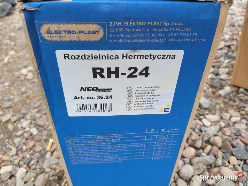 Rozdzielnica natynkowa RH24 ElektroPlast pomorskie Gdańsk
