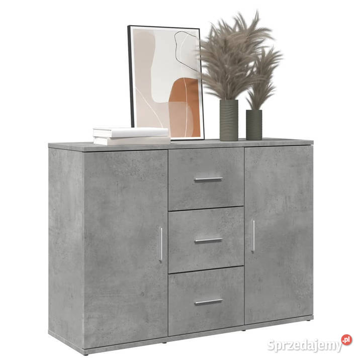 Szafka szarość betonu 905x295x65 materiał Warszawa