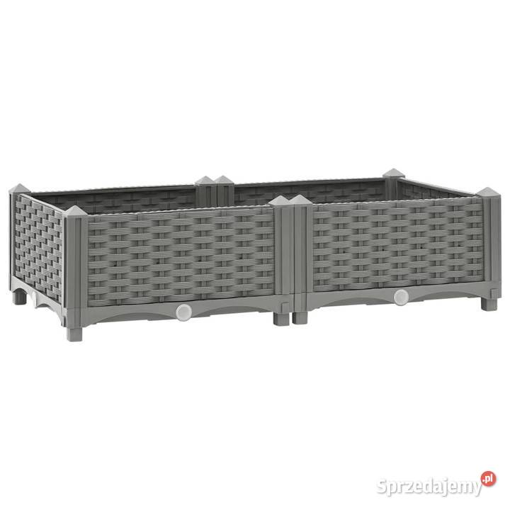vidaXL Donica do podwyższonej rabaty 80x40x23 Warszawa sprzedam