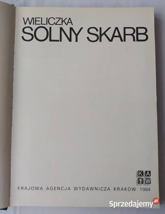 WIELICZKA solny skarb Hajnówka sprzedam