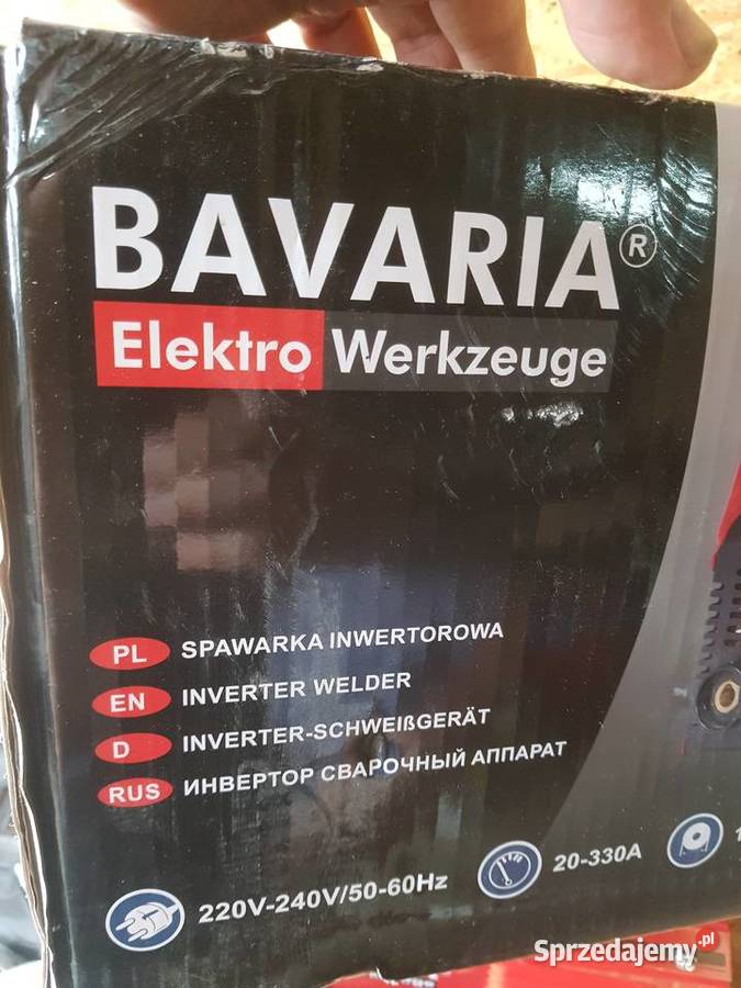 SPAWARKA INWERTOROWA MMA BAVARIA IGBT 330A LCD Głogowa
