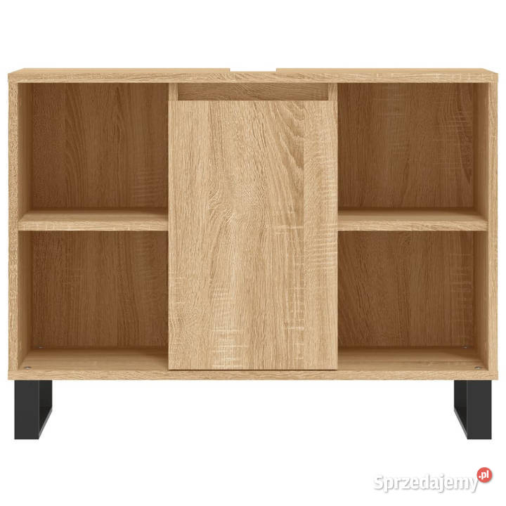 Szafka łazienkowa dąb sonoma 80x33x60 WM831639 Łazienkowe Warszawa