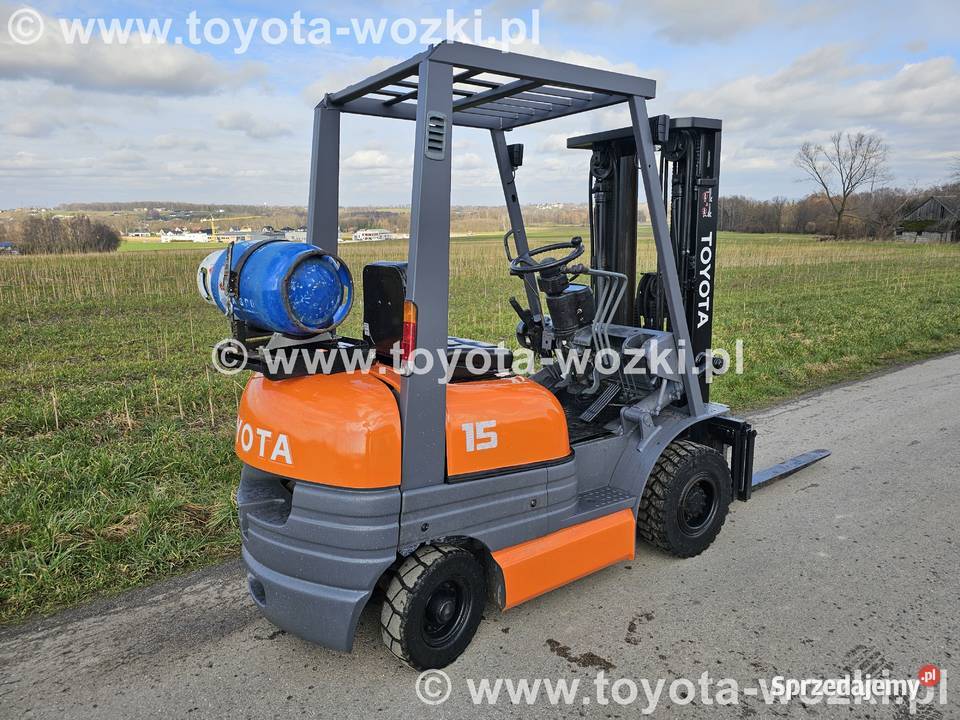 Wózek Widłowy TOYOTA 6FG15 TOYOTA triplx 6FGF15 Wadowice