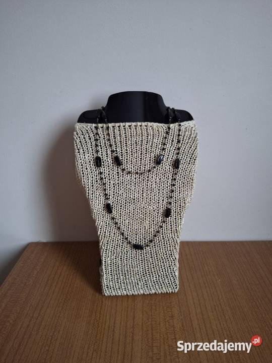 Elegancki komplet składający się z naszyjnika i Lublin