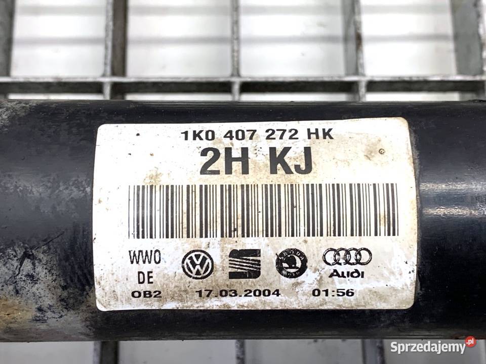 PÓŁOŚ PRAWY PRZÓD SEAT ALTEA 1K0407272HK 16 102 podkarpackie