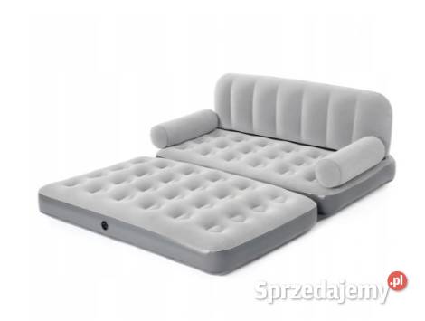 SOFA ŁÓŻKO MATERAC DMUCHANY z pompką 152x188x64 188cm Wrocław sprzedam