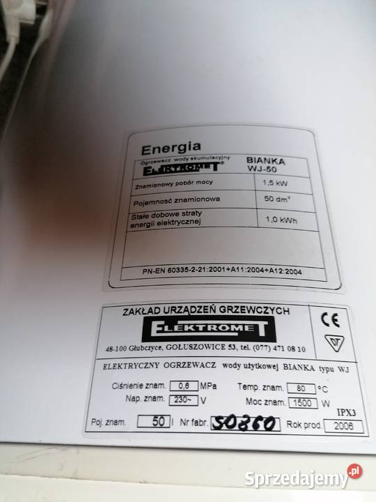 Bojler elektryczny Bojlery Ogrzewanie Kraków