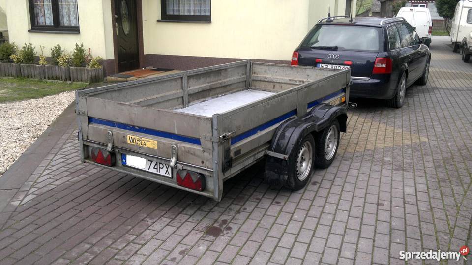 Przyczepa WIOLA DMC 750 Tandem 280x140 Okazja