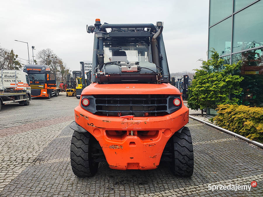 Wózek widłowy Linde H80T031100 duplex 335 m LPG małopolskie Kęty