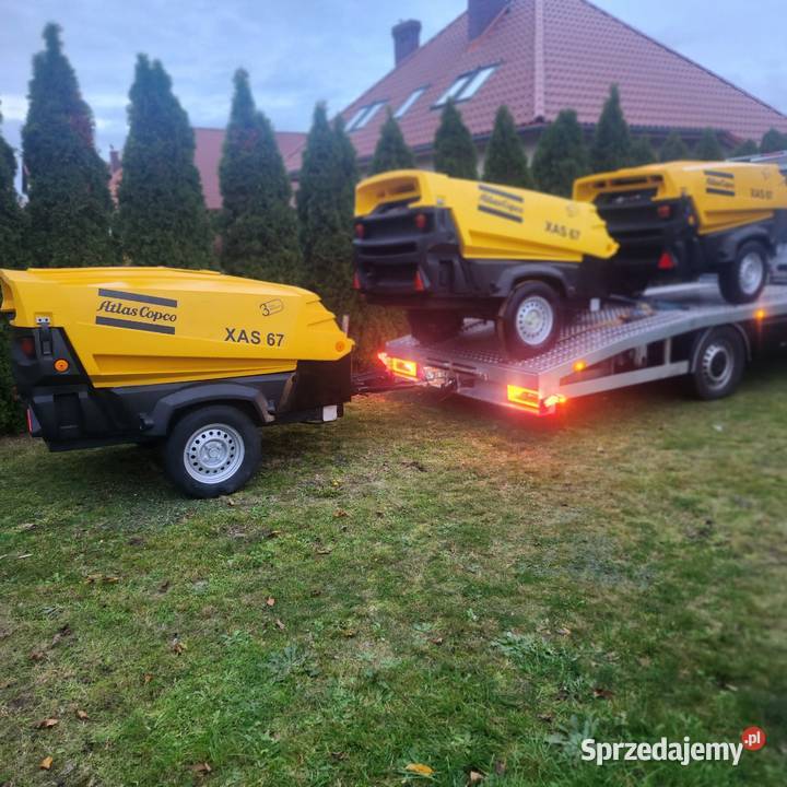 Piaskarka kompresor sprężarka Atlascopco XAS 67 Nowogard