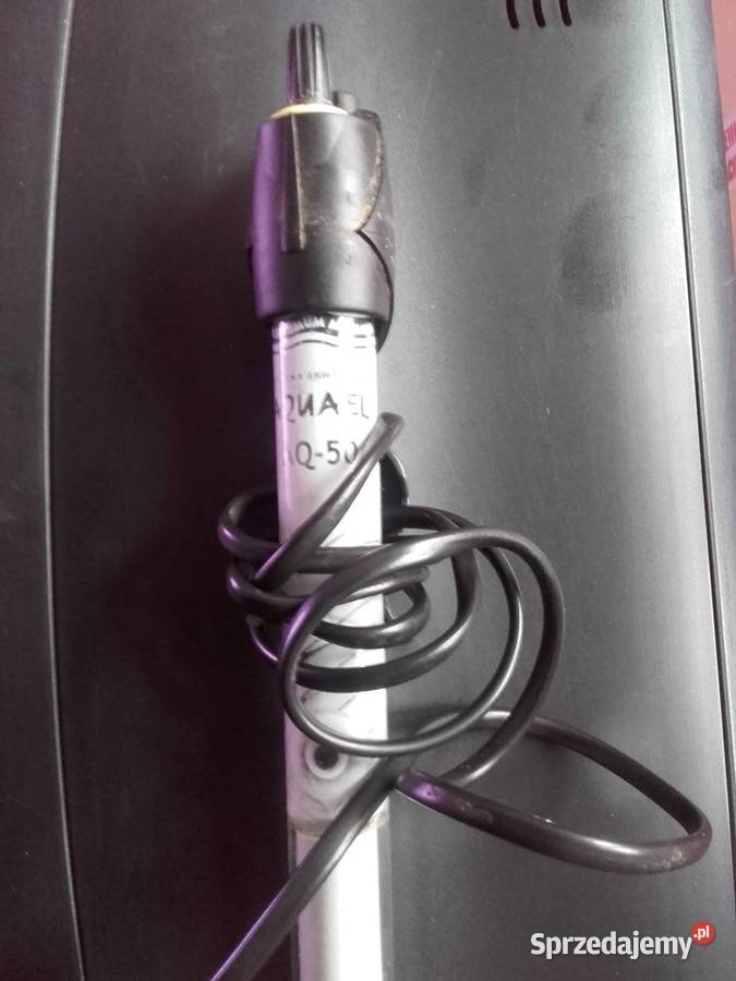 akwarium owalne 45 litrów Aquael z pokrywą i