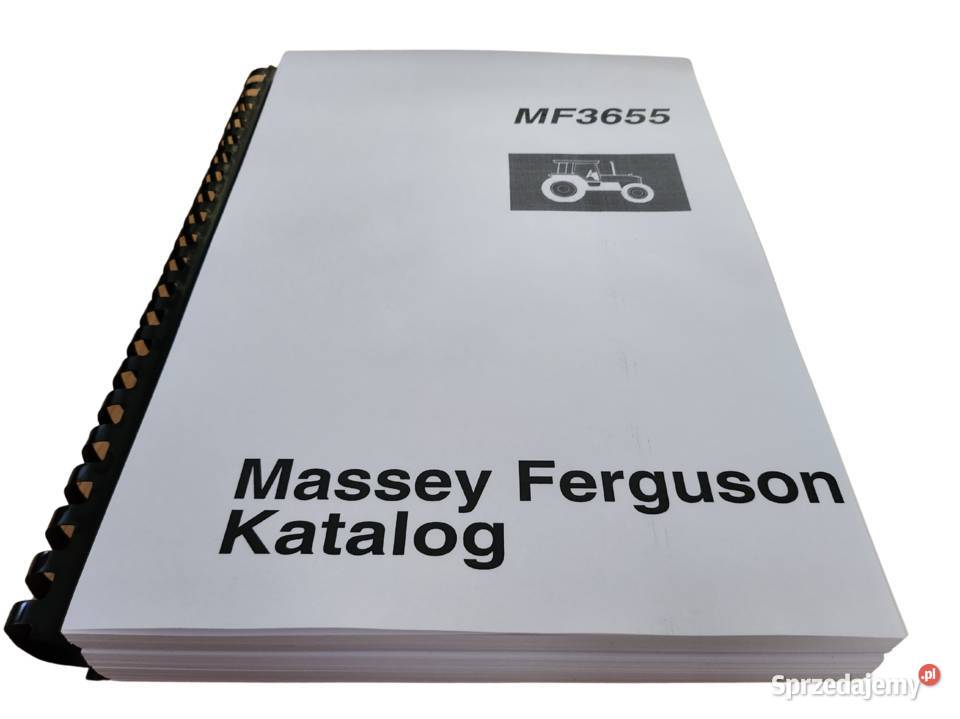 MASSEY FERGUSON 3655 KATALOG CZĘŚCI Poradniki, albumy i reportaże Książki i Podręczniki Gdańsk