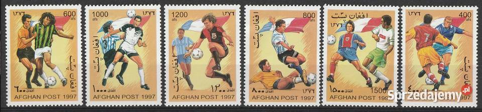 AFGANISTAN MŚ PIŁKA NOŻNA 1997 CZYSTE