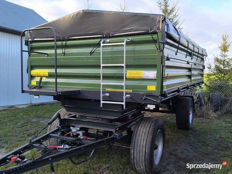 Przyczepa rolnicza BRANDYS DMC15500 dostępna FV Przyczepy rolnicze Radzyń Podlaski
