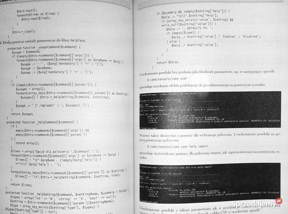 CakePHP 13 Programowanie aplikacji Receptury M