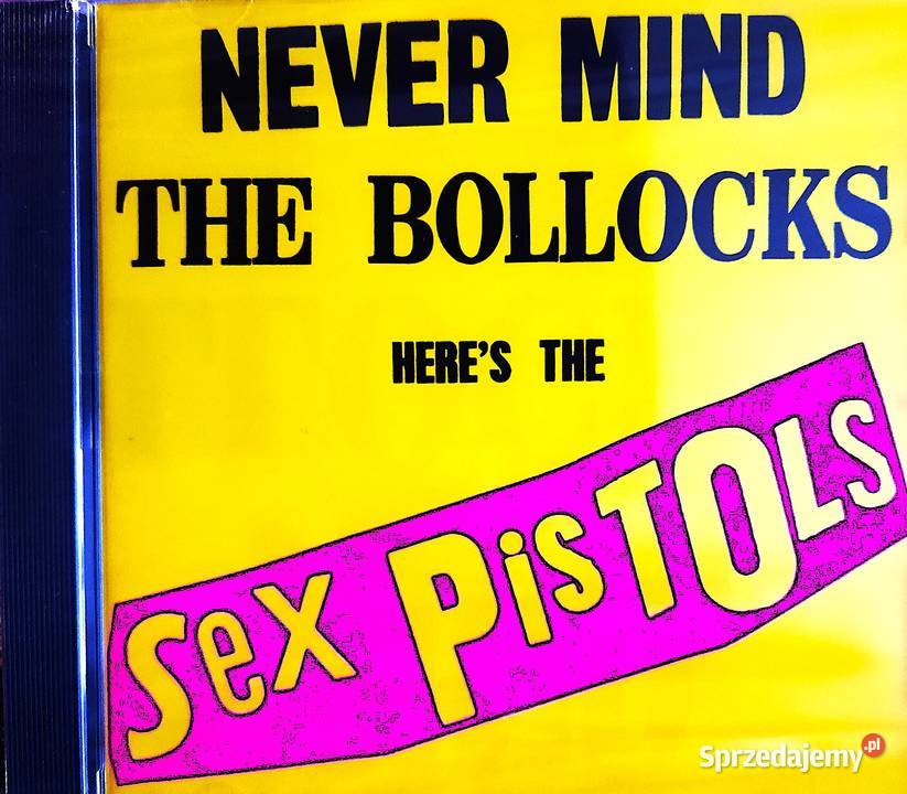 Kultowy Album CD Zespołu SEX PISTOLS Never Mind 1 płyta Olsztyn sprzedam
