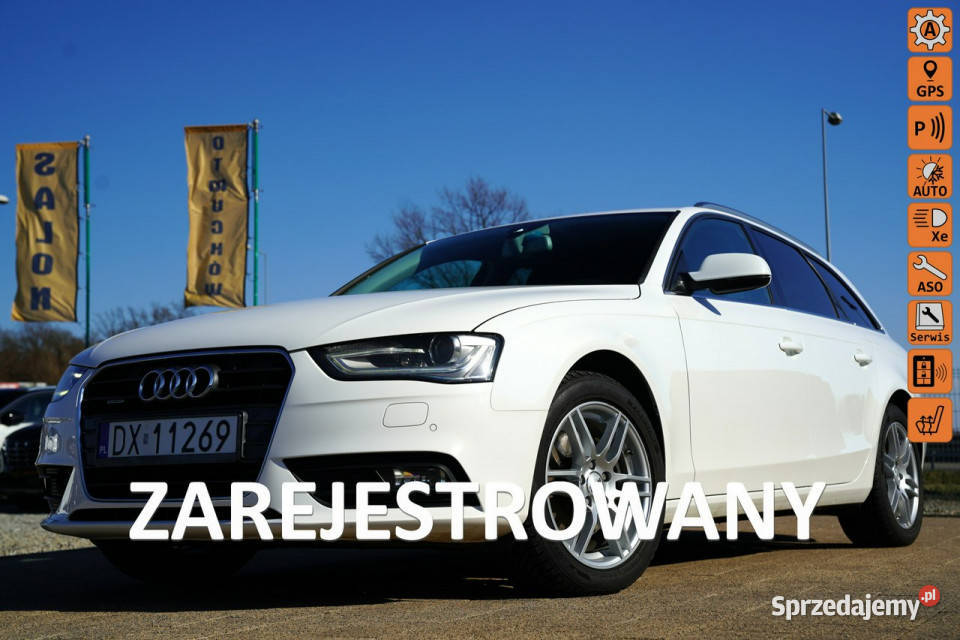 Audi A4 QUATTRO bixenonled NAWI grzane fotele Otmuchów