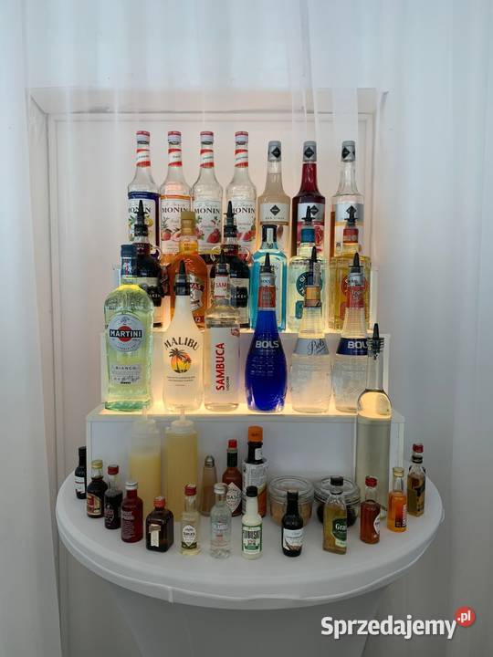 Wystawka podświetlana na alkohole Rzeszów sprzedam