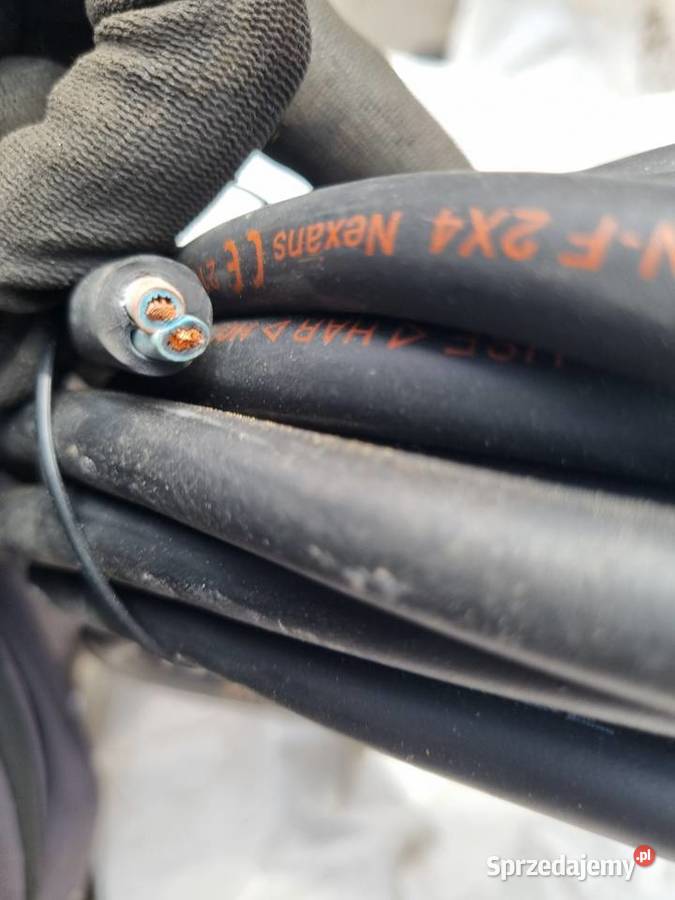 Nowy Kabel Przewód Gumowy 2x4mm Titanex 11 Made małopolskie