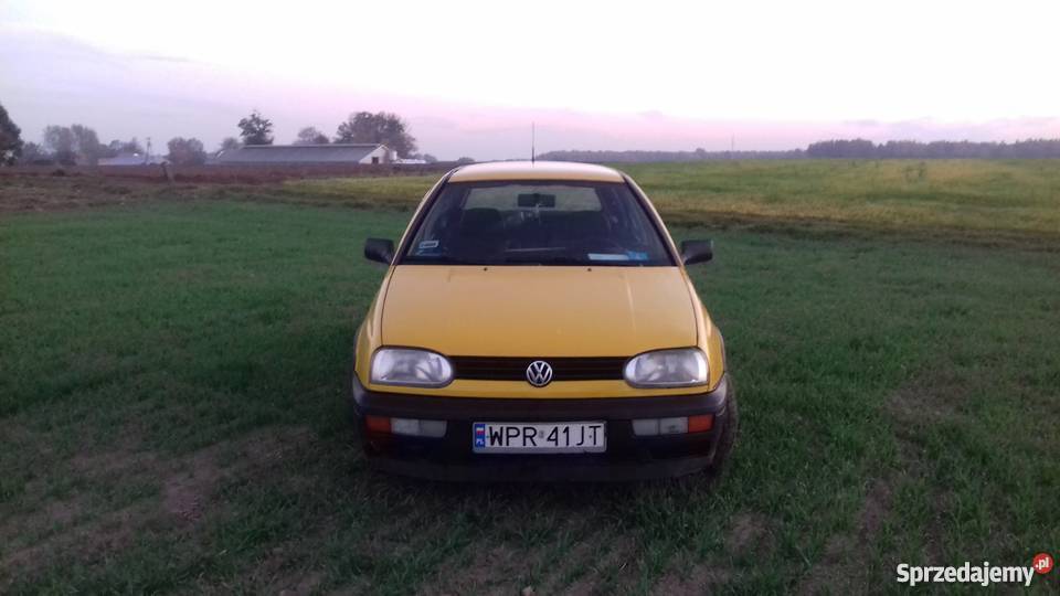 Volkswagen Golf III 3 kombi 19 TDi długie opłaty Zambrów