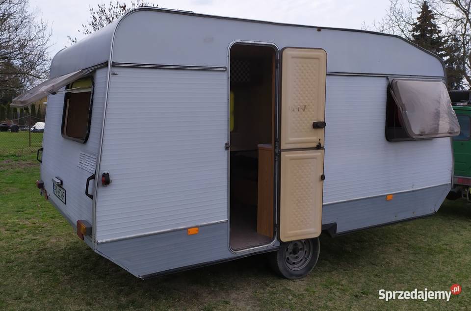 Przyczepka kempingowa na działkę budowę Stare Faszczyce