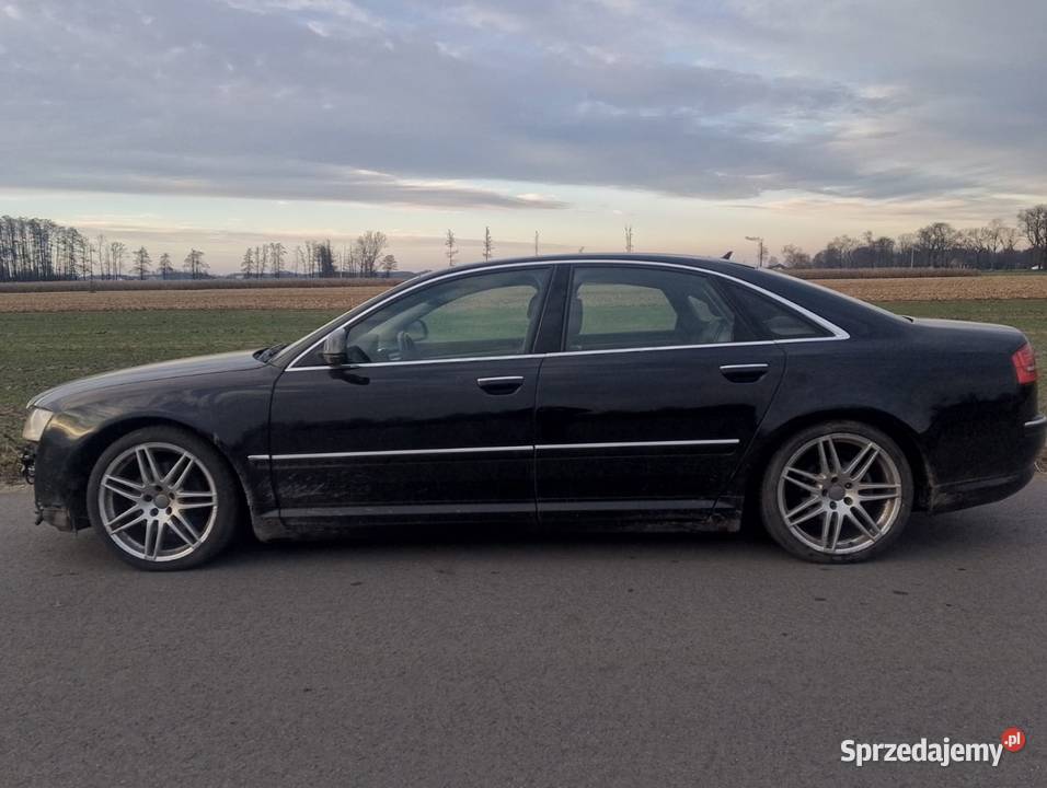 Audi A8 D3 30 TDI quattro Delikatnie uszkodzone Grabów nad Prosną