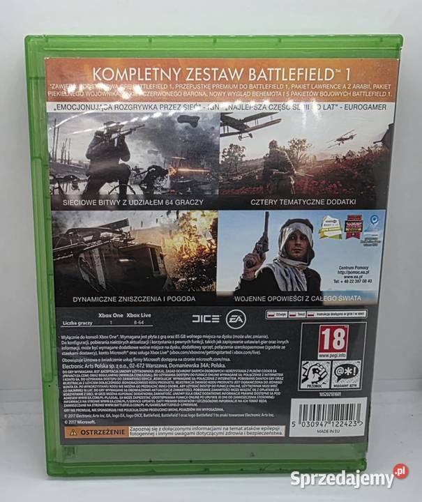 Gra Battlefield 1 Rewolucja