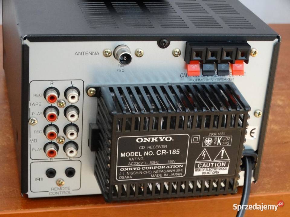 Amplituner Onkyo CR185pilot WYSYŁKA podkarpackie Jasło