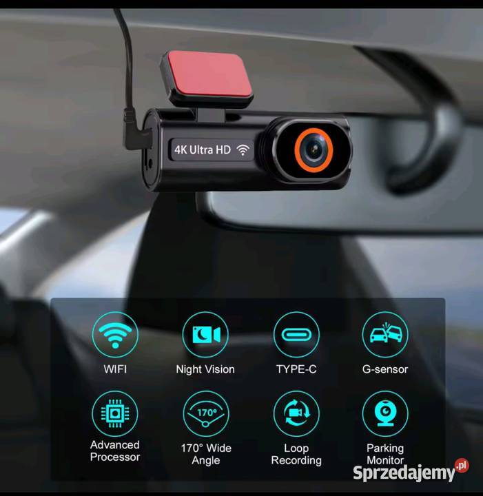 Kamerka samochodowa videorejestrator Włocławek