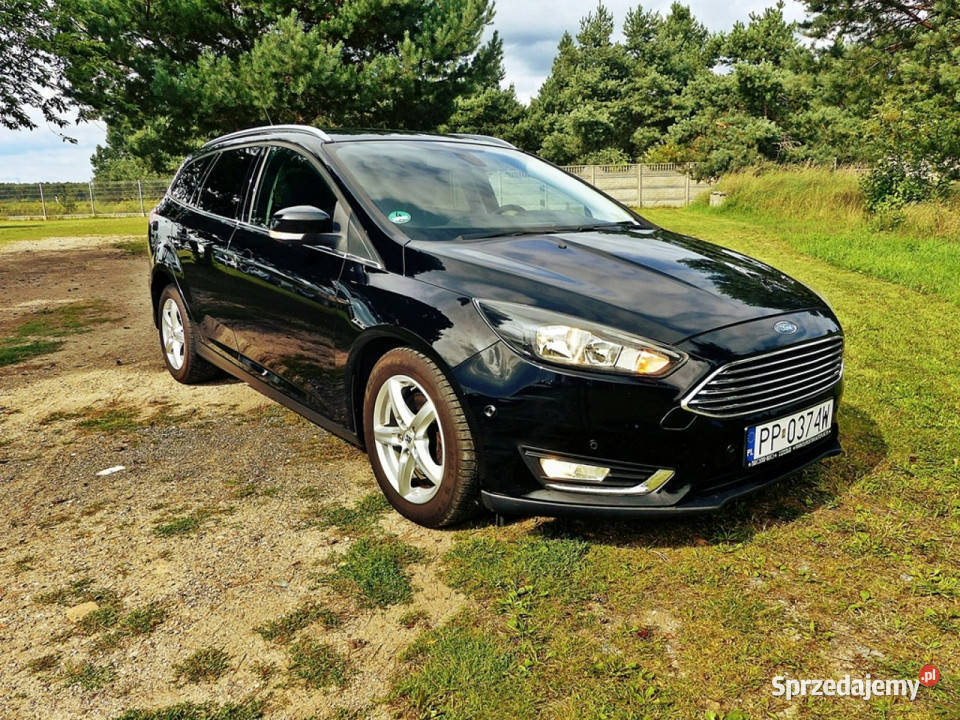Ford Focus 15 EBTITANIUMClimatronicAluNaviPDC komputer pokładowy wielkopolskie Piła