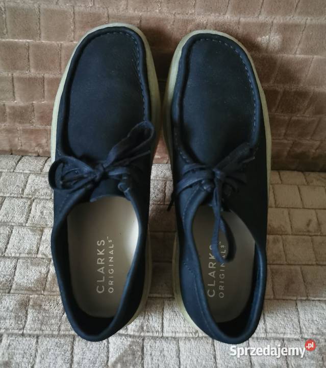 CLARKS półbuty 45 Skóra naturalna ZAMSZ NOWE łódzkie sprzedam