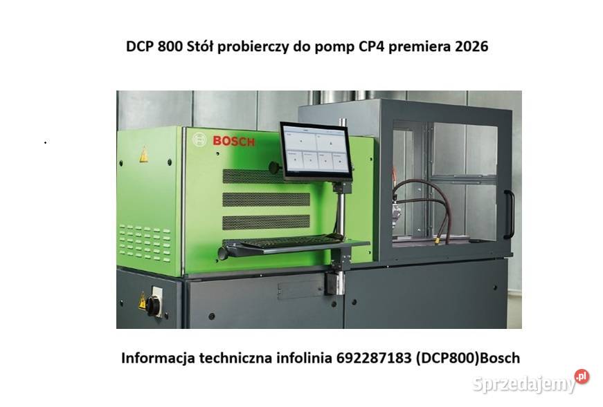 DCP 800 tester pomp wtryskowych nowej generacji Bielsko-Biała sprzedam