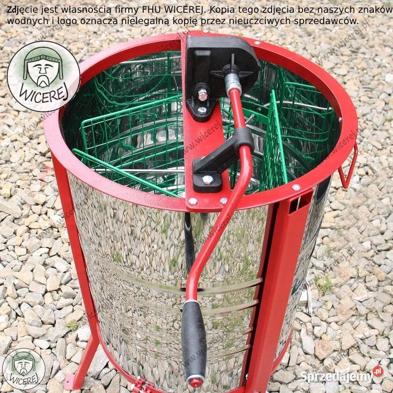 Miodarka 3 ramkowa uniwersalna PROMOCJA ręczna Pszczelarstwo Jaśliska