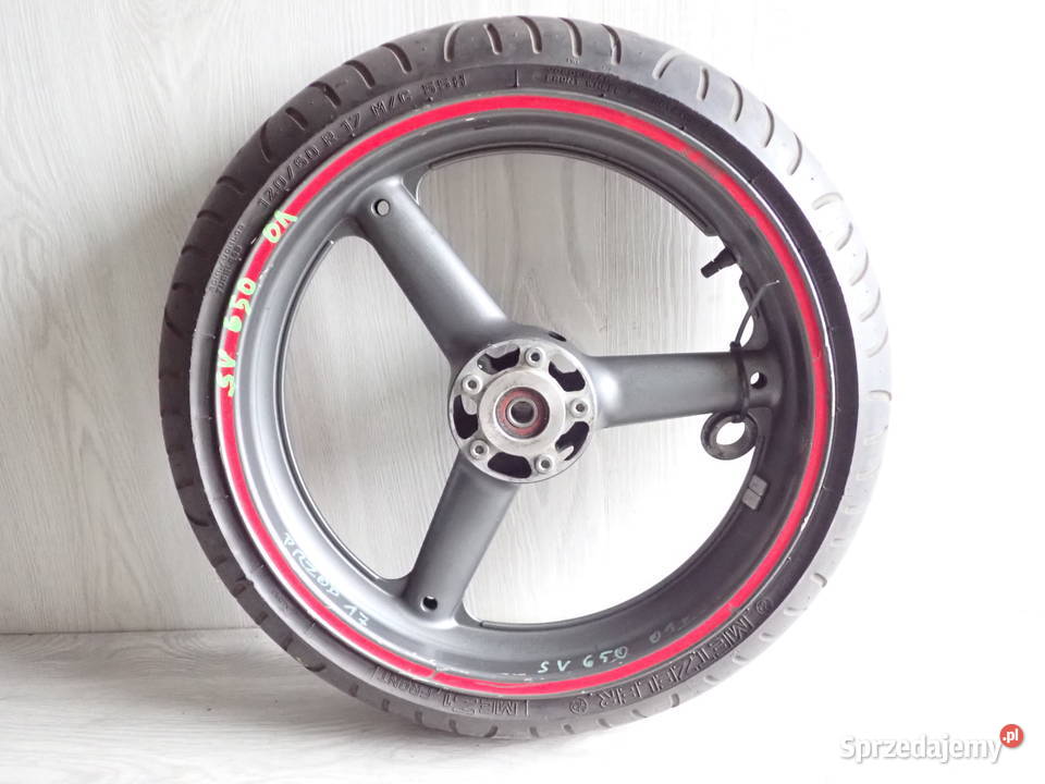 Koło Przód 17 x 350 Opona Suzuki SV 650 9802r Strzelce Krajeńskie