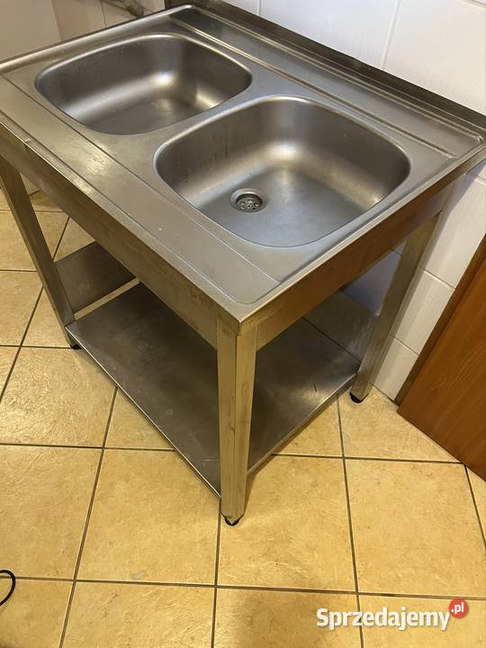 Zlew gastronomiczny dwukomorowy śląskie Bielsko-Biała sprzedam
