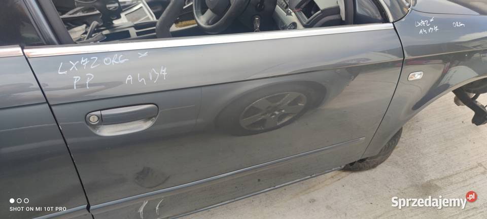 DRZWI PRAWY PRZÓD AUDI A4 B7 LX7Z SEDAN KOMBI Przystajń