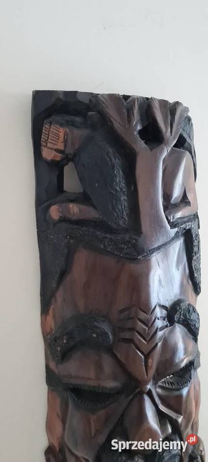 Maska drewniana Wrocław