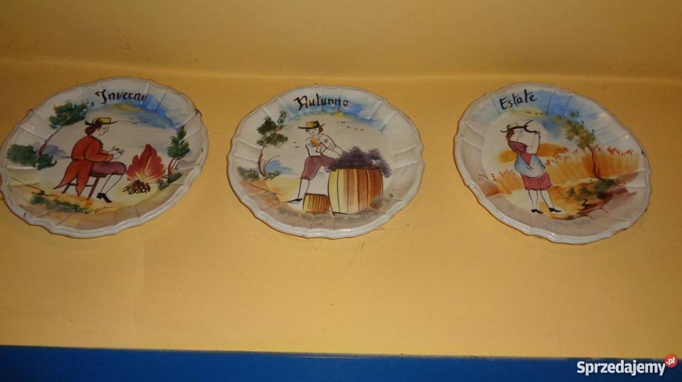 Ceramika partugalska XX w Cztery pory roku Warszawa