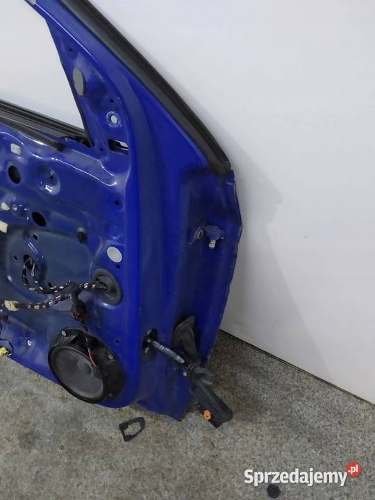 DRZWI LEWE PRZÓD LV5F USZKODZONE Skoda Fabia III