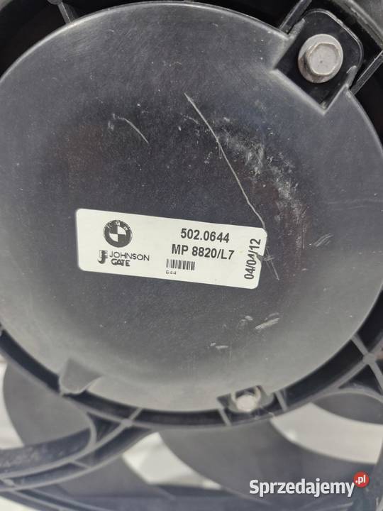 BMW F20 F30 F31 WENTYLATOR CHŁODNICY 5020644 osobowe dolnośląskie
