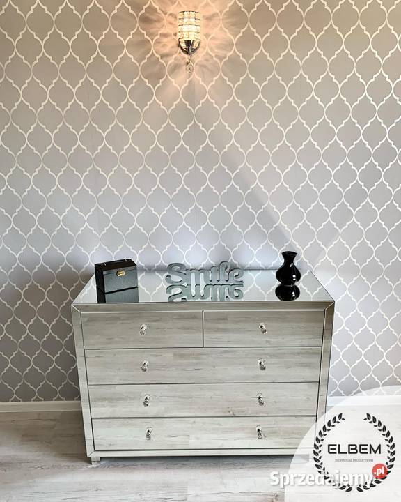 Lustrzana komoda w stylu Glamour 40cm Szczecin